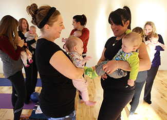 Mom & Baby Yoga - friends